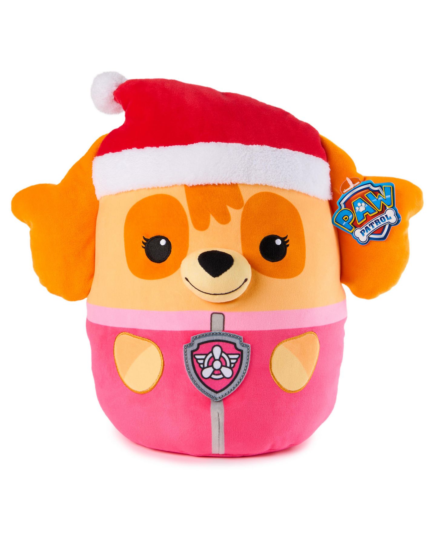 Детская мягкая игрушка Paw Patrol Winter Holiday Skye Squish Plush — фото 2