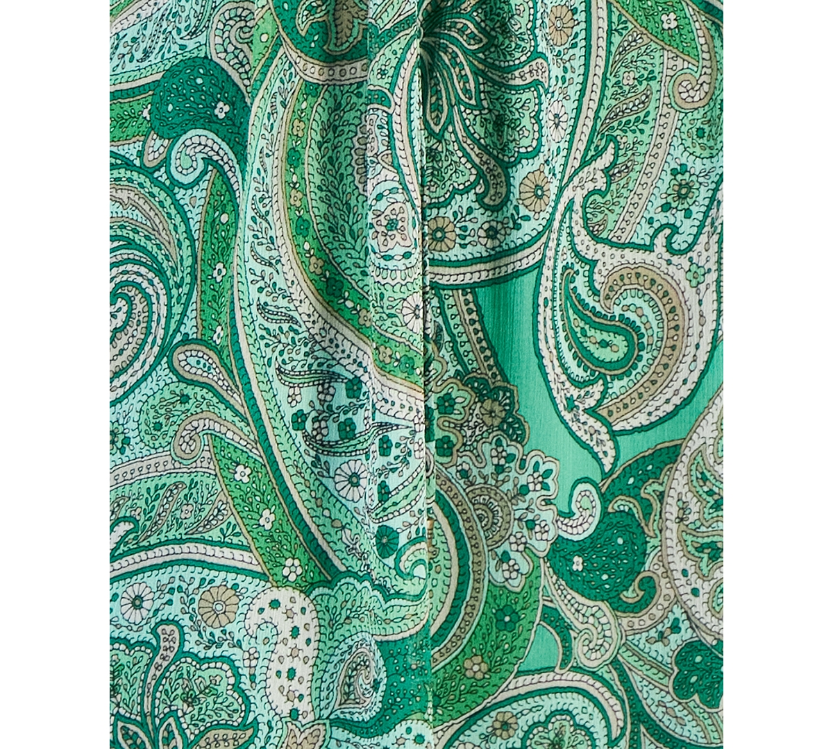 TOMMY HILFIGER PLUS SIZE PINTUCKED PAISLEY-PRINT TOP 