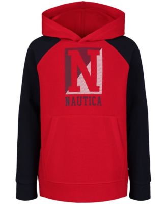 Big Boys Texture N Split Pullover Hoodie