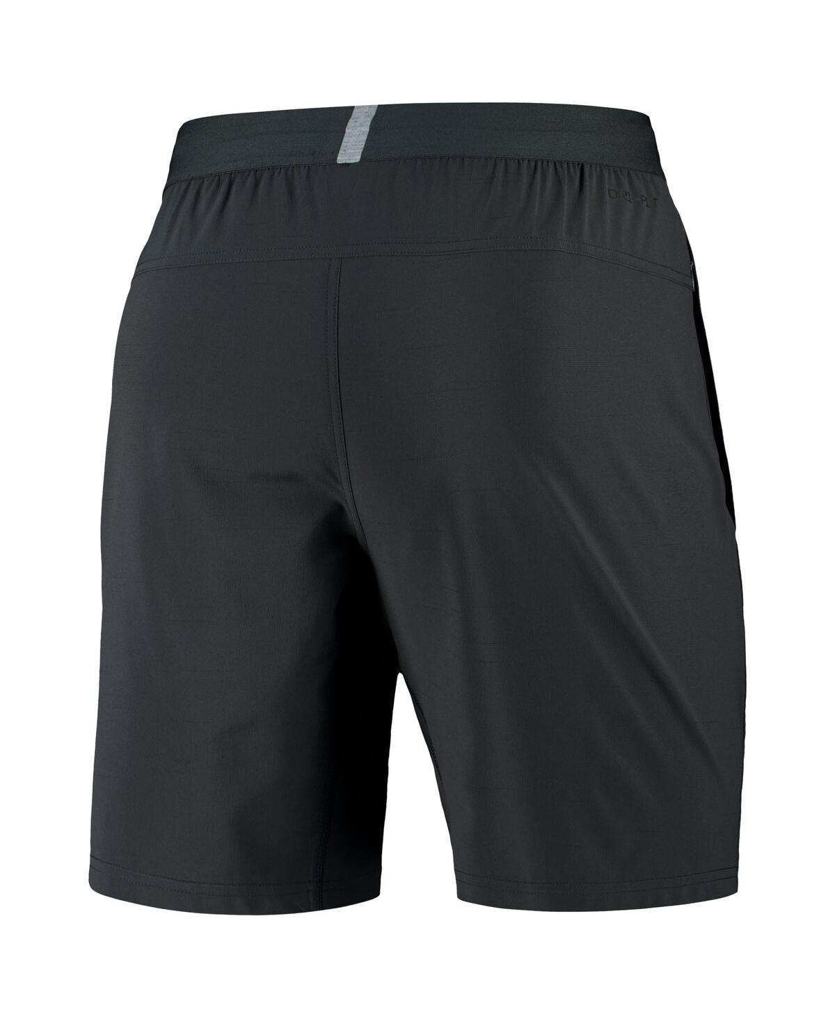 Nike Men'sMinnesota Golden Gophers 2024/25 Sideline Performance Woven Shorts - Anthracite, Gold