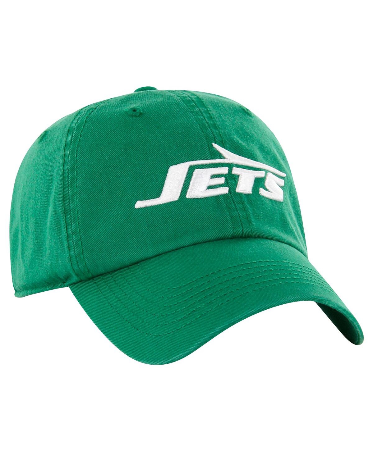 47 Brand Men's Kelly Green New York Jets Classic Franchise Legacy Fitted Hat In Kelly Green
