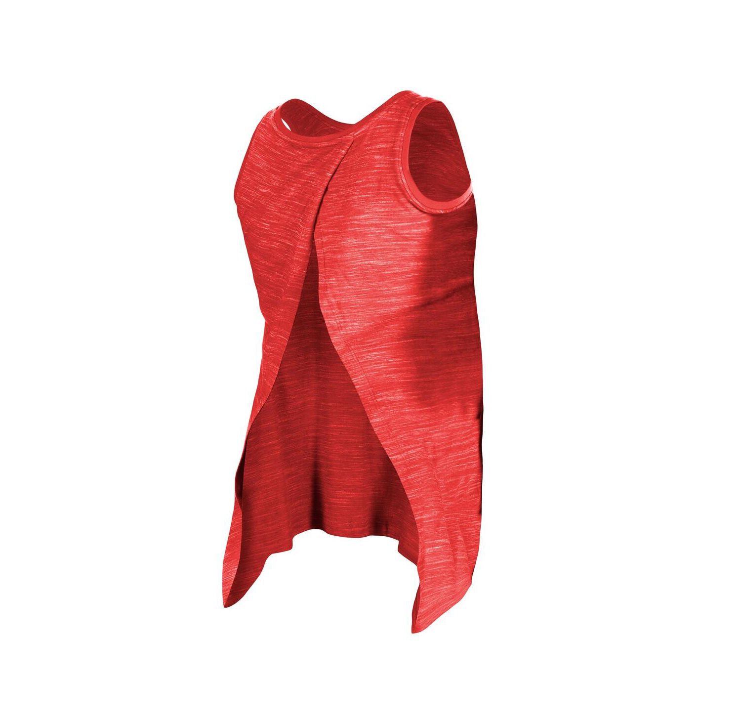 Women's Red Tampa Bay Buccaneers Space Dye Active Tank Top