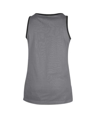 Men's Gray Chicago White Sox Jersey Ringer Tank Top