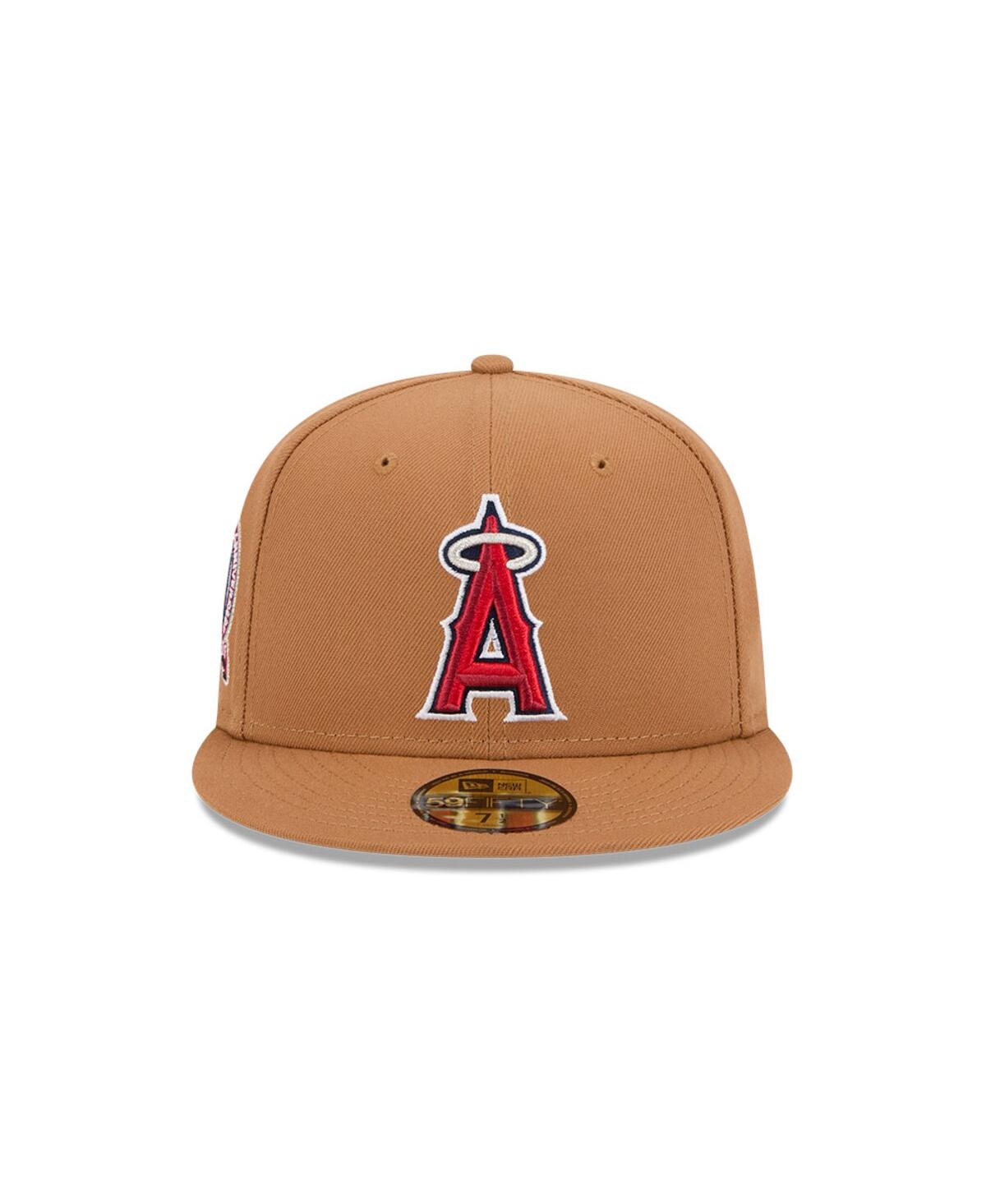 New Era Men'sLos Angeles Angels Color Pack 59FIFTY Fitted Hat - Brown
