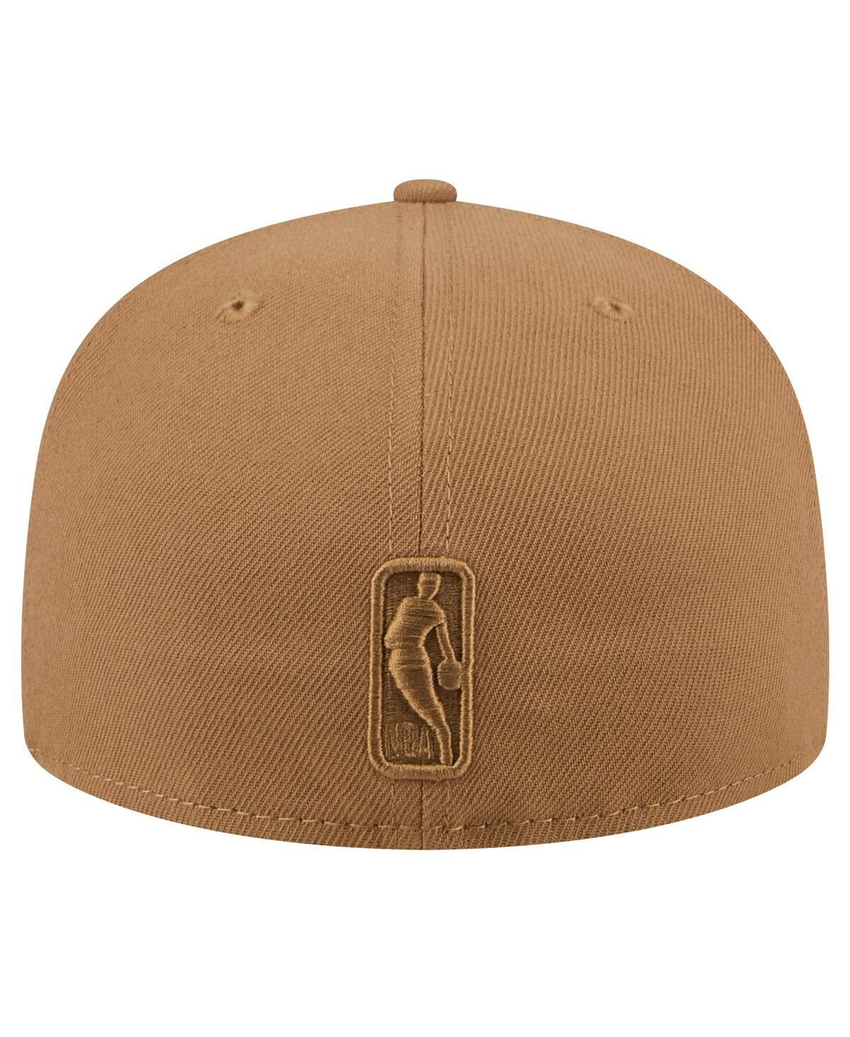 New Era Men'sLos Angeles Lakers 59FIFTY Fitted Hat - Tan
