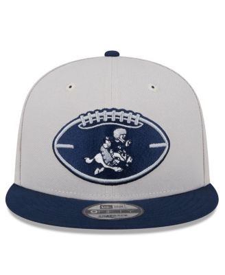 Men's Stone/Navy Dallas Cowboys 2024 Sideline Historic 9FIFTY Snapback Hat