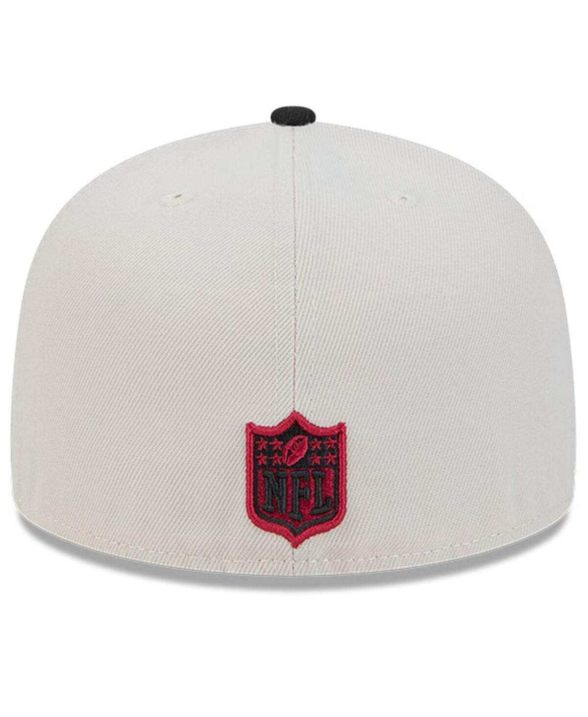 New Era Men'sBlack Arizona Cardinals 2024 Sideline Historic 59FIFTY Fitted Hat - Stone, Black