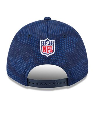 Men's Navy Tennessee Titans 2024 Sideline 9FORTY Stretch-Snap Hat