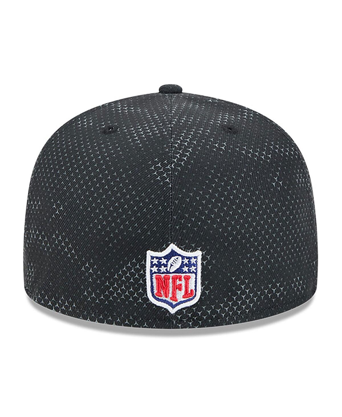 New Era Men'sPhiladelphia Eagles 2024 Sideline 59FIFTY Fitted Hat - Black