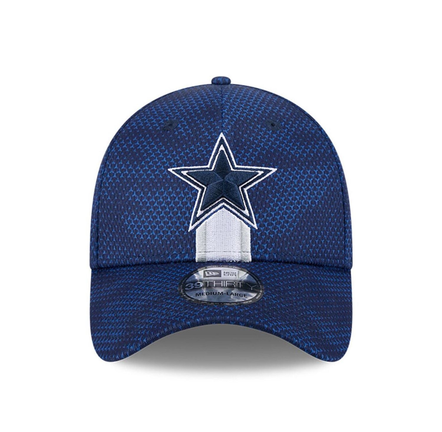 Men's Navy Dallas Cowboys 2024 Sideline 39THIRTY Flex Hat