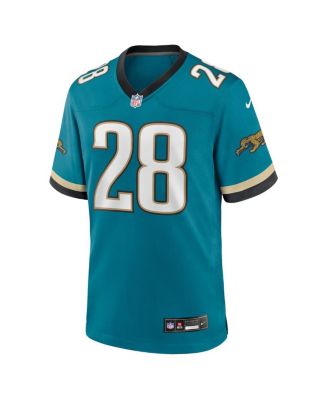 Men's Fred Taylor Teal Jacksonville Jaguars Prowler Throwback Retired Player Game Jersey