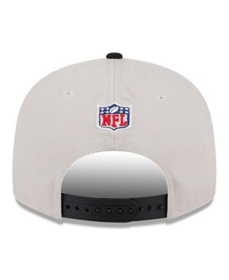 Men's Stone/Black Jacksonville Jaguars 2024 Sideline Historic 9FIFTY Snapback Hat