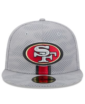 Men's Gray San Francisco 49ers 2024 Sideline 59FIFTY Fitted Hat