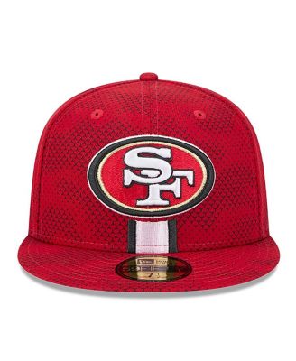 Men's Scarlet San Francisco 49ers 2024 Sideline 59FIFTY Fitted Hat