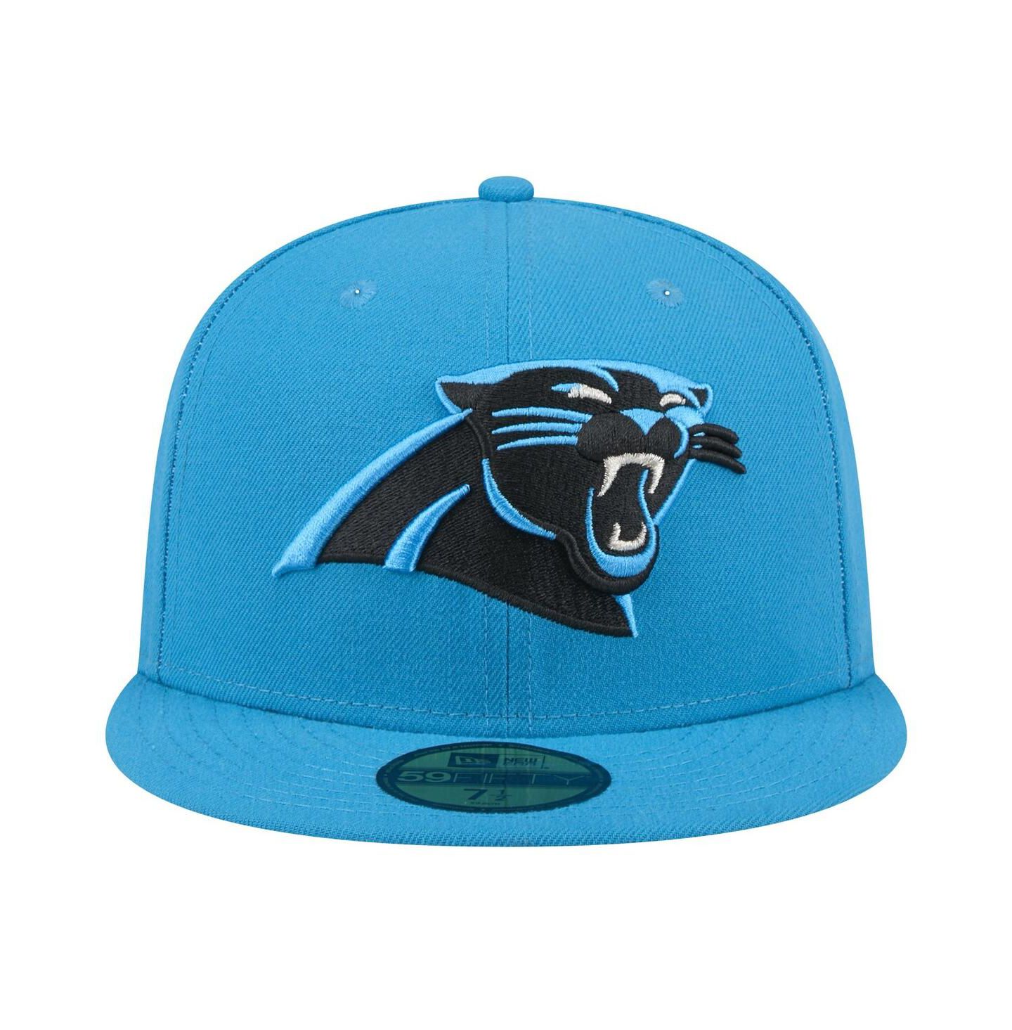 Мужская кепка New Era Blue Carolina Panthers Omaha 59FIFTY Fitted Hat — фото 4