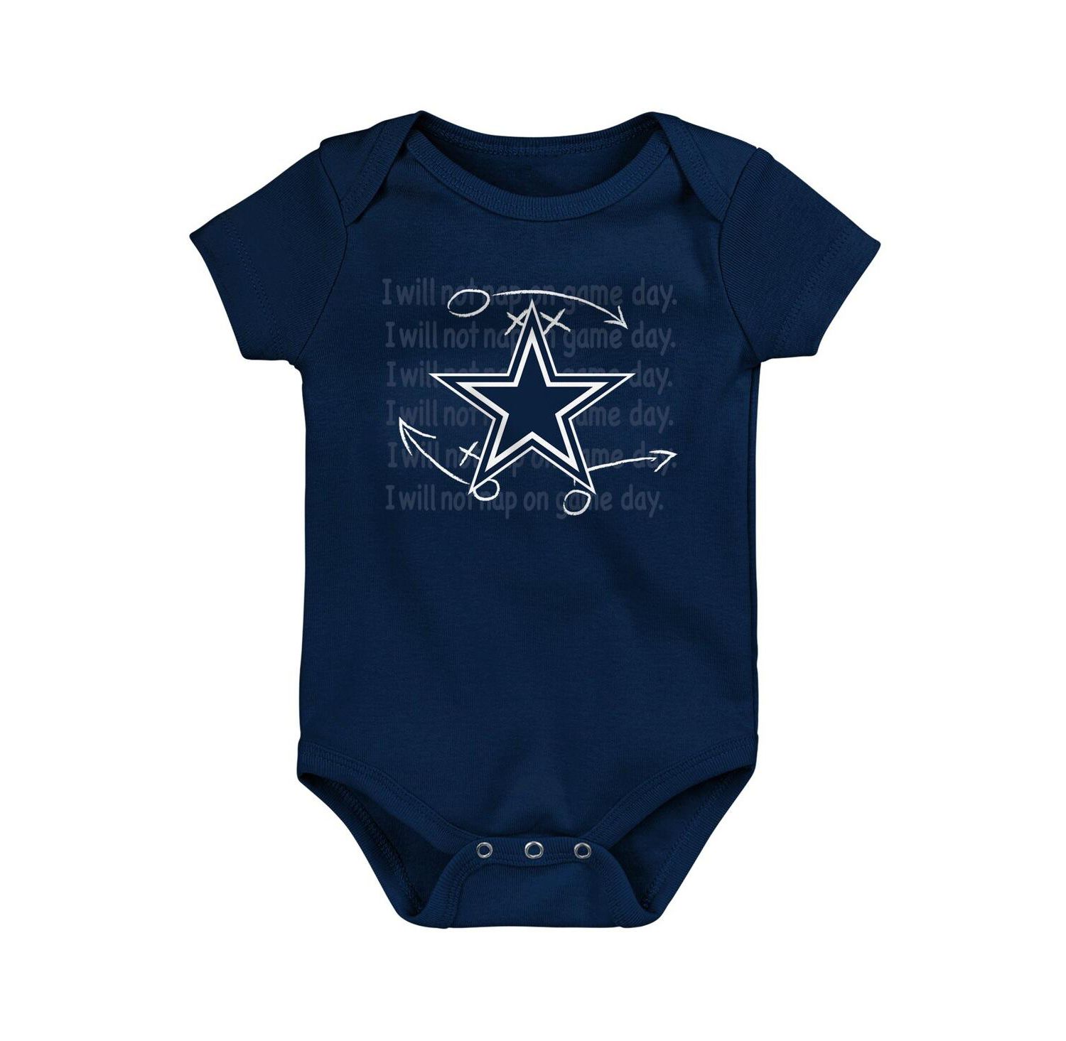 Baby Dallas Cowboys Team Starter 3-Pack Bodysuit Set