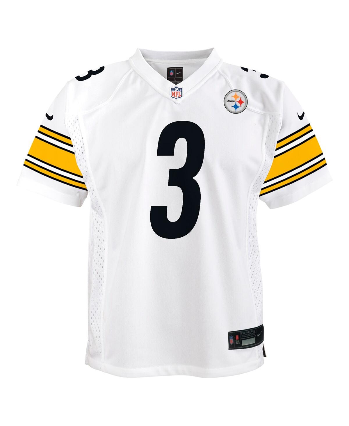 Nike Big Boys and Girls Russell WilsonPittsburgh Steelers Player Game Jersey - White