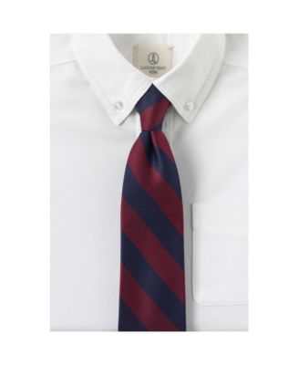 Men's School Uniform Kids Stripe Pre Tied Tie