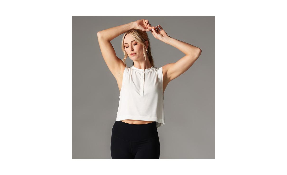 Tavi Women's Henley Muscle Tank