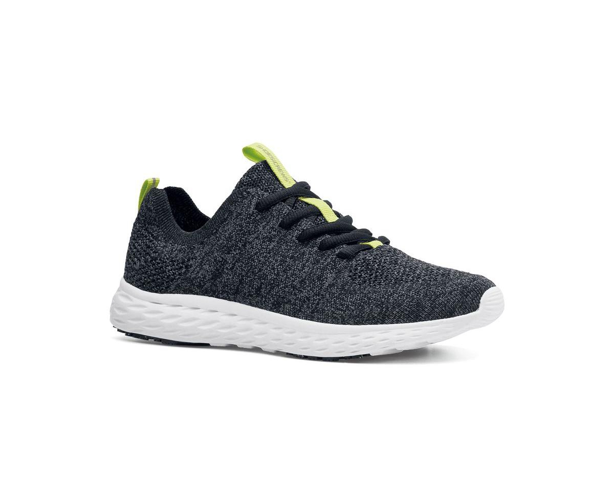 Shoes for Crews Men's Everlight Eco Non Slip Breathable Lightweight Lace-Up Water Resistant Work Shoes -gray
