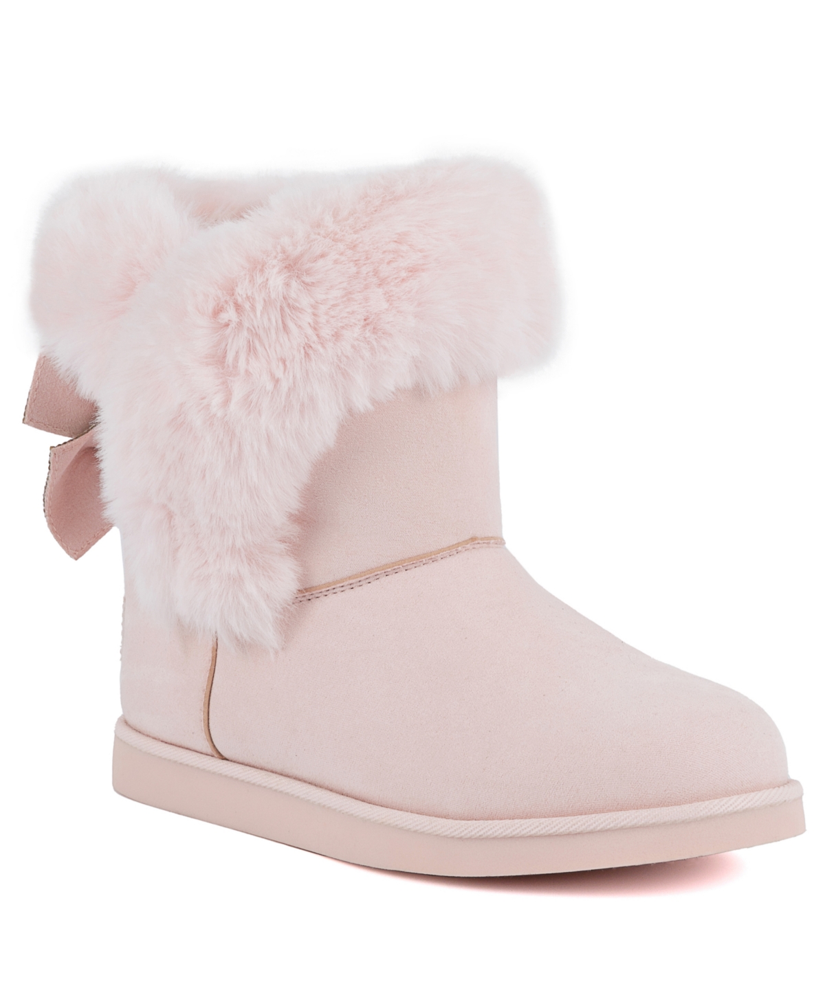 Juicy Couture Women's Krazey Kute Embellished Cold Weather Cozy Pull-On Boots