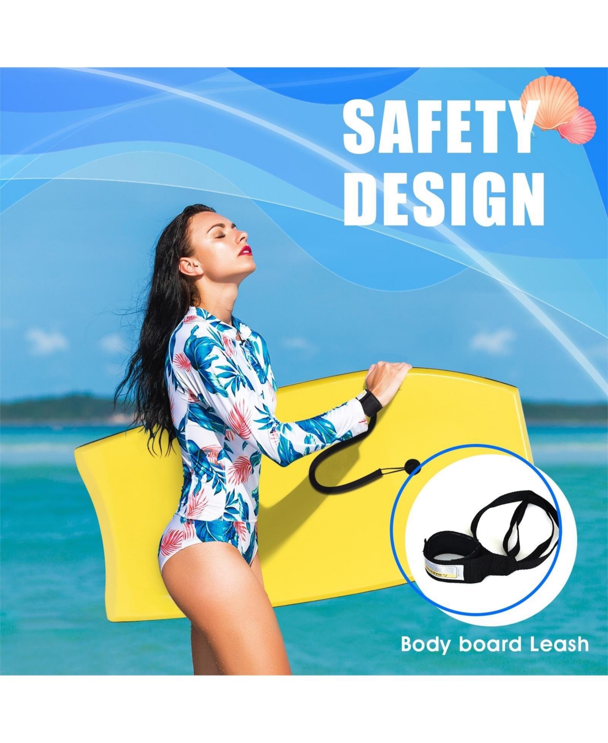 Super Lightweight Surfing Bodyboard-m