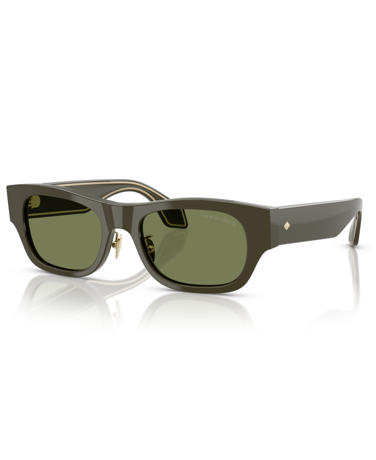 Giorgio Armani Man Sunglass Ar8224 In Green Icon