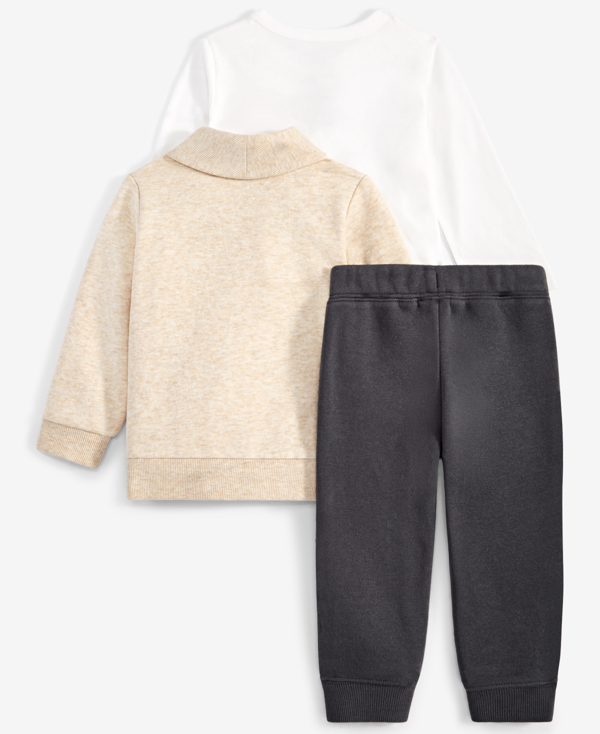 First Impressions Baby Boys Cardigan, Penguins T-Shirt & Pants, 3 Piece Set, Created for Macy's