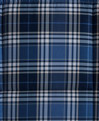 Lightweight Reversible Down Alternative Microfiber Comforter, Full/Queen, Exclusively at Macy’s