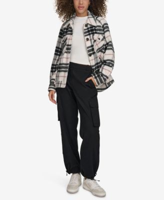 Women's Wool Blend Shirt Jacket