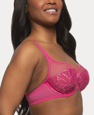 Women's Lotus Embroidered Unlined Bra