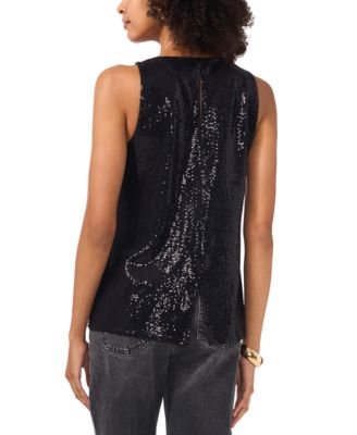 Women's Sequin Sleeveless Top