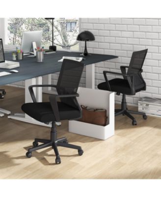 Ergonomic Desk Chair with Lumbar Support and Rocking Function