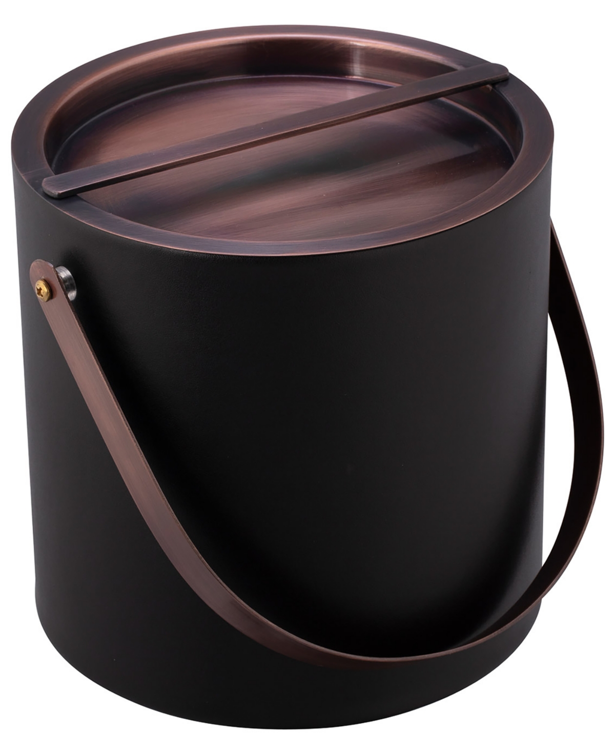 Kraftware Barcelona Ice Bucket, 3 Quart In Black