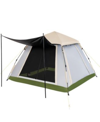 2-4 Person Instant Pop-up Camping Tent with Removable Rainfly