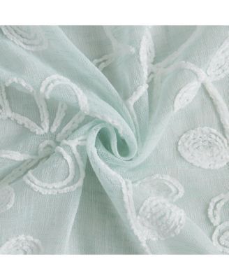 Rita Linen Look 76" W x 84" L Grommet Window Panel Set