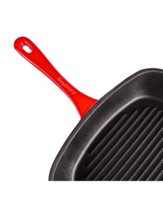 Neo 2pc Cast Iron 11" Grill Pan with Steak Press