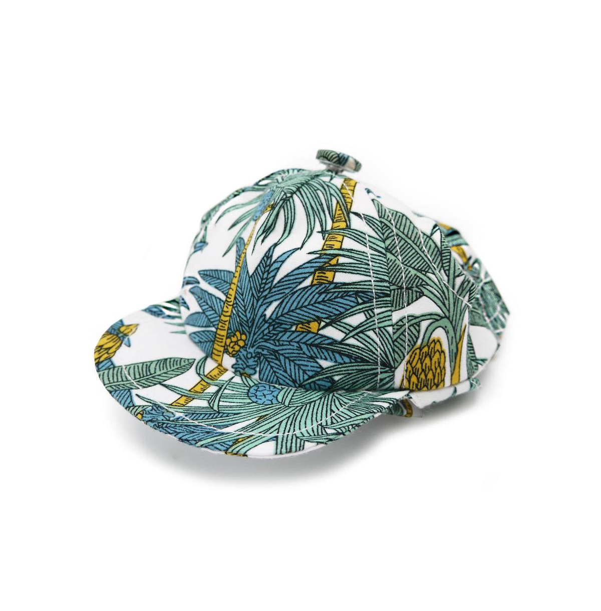 Tropical Leaf Hat - Green