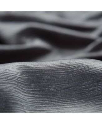 Premium 2-Panel Classy Embossed Leaf Textured Curtains - Back Tab, Ring Tab - for Windows Living Room Bedroom - Partial Room Darkening Drapes for Privacy - 52 x 96 Inches - Brown