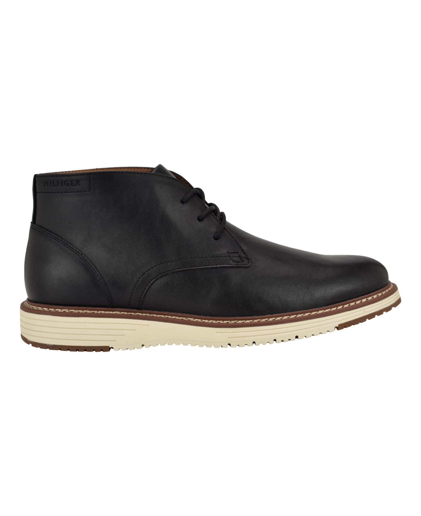 Мужские ботинки Tommy Hilfiger Harbin Elevated Chukka, цвет: Чёрный — фото 2
