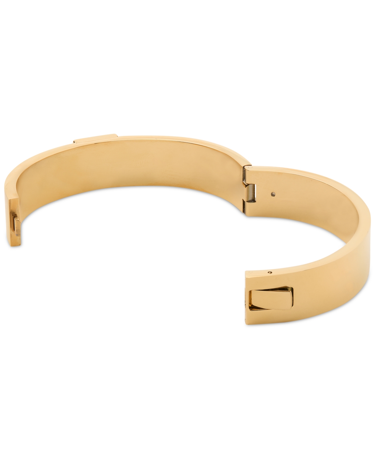 Kate Spade New York Gold-ToneMother-of-Pearl K Bangle Bracelet - Black
