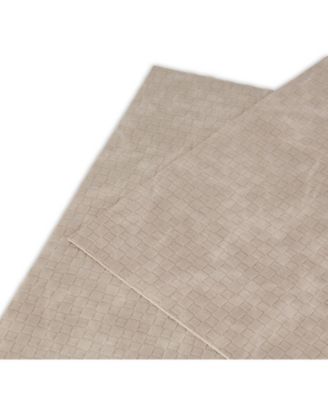 Faux Leather Look, Textured, Reversible, 12"x18", Set of 4 – Outdoor Dining Placemats