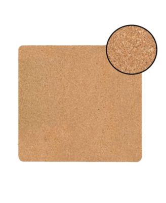 Marble Cork Place Mats, Washable Placemats Gold, 15" x 15" Set of 2, Heat Resistant Placemats, Non Slip, Table Mat, Table Placemats