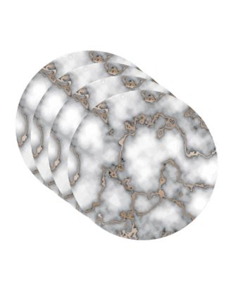 Marble Cork Place Mats, Washable Placemats