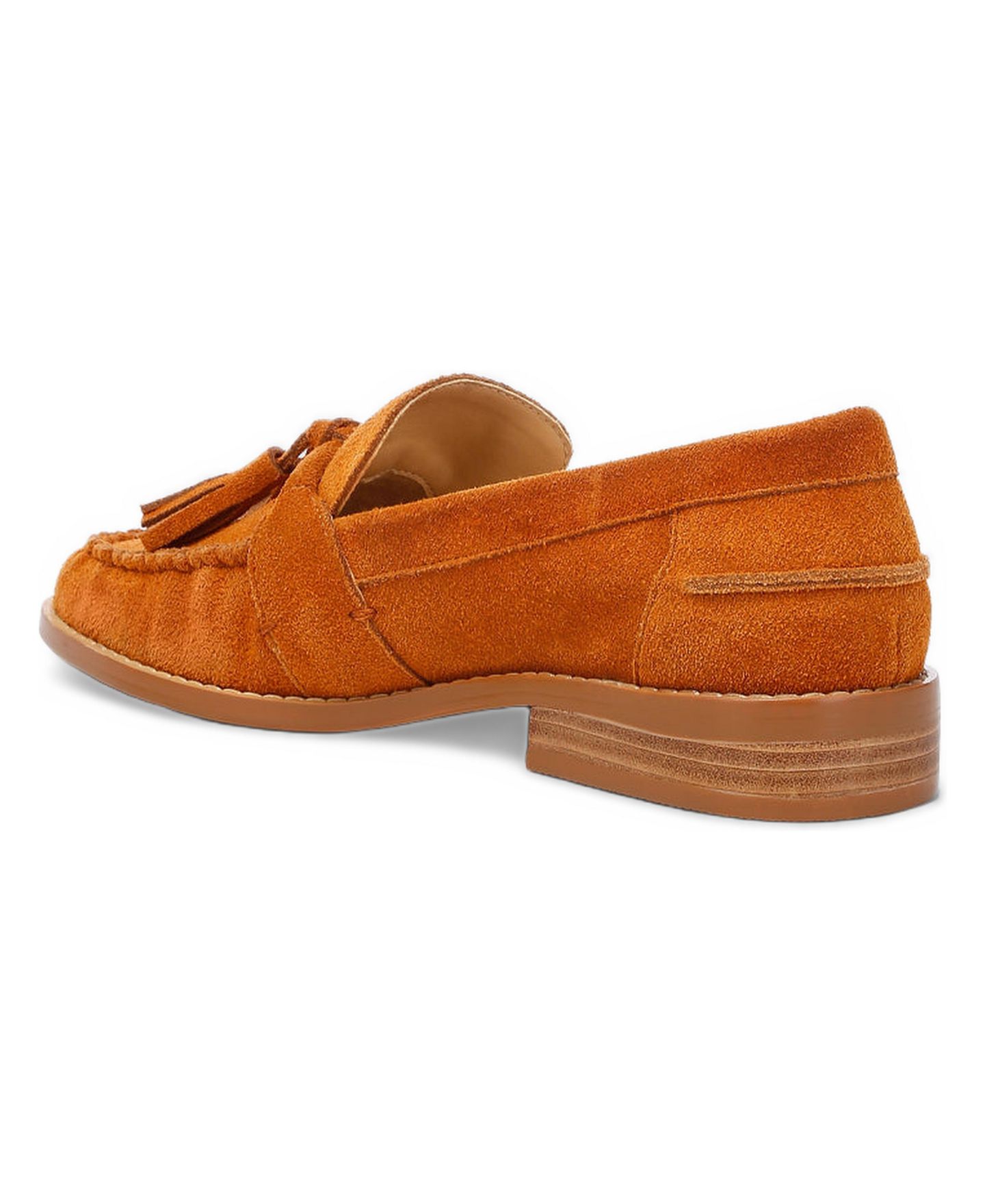 Женские туфли Rag & Co Rhone Tassels Detail Suede, цвет: Бежевый / Хаки — фото 2
