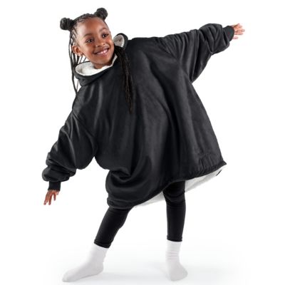 Homey Sherpa Side Pockets Wearable Blanket, Child