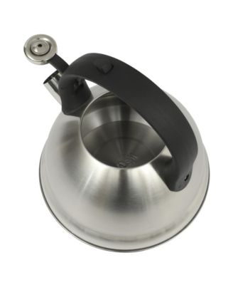 Armidale Large 2.5QT Brushed Stainless Steel Whistling Tea Kettle