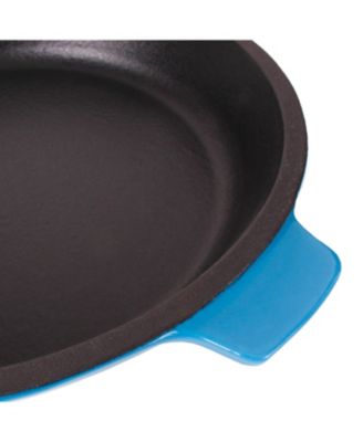 Neo 3pc Cast Iron Fry Pan & Grill Pan Set with Slotted Steak Press