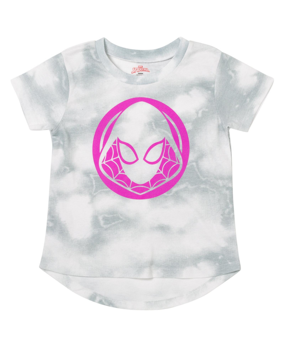 Marvel Girls Spider-Verse Spider-Gwen Ghost Spider 3 Pack T-Shirts to -/ purple / blue