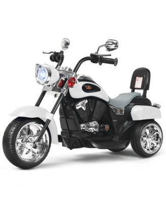 6V Kids Ride On Chopper Motorcycle 3 Wheel Trike with Headlight